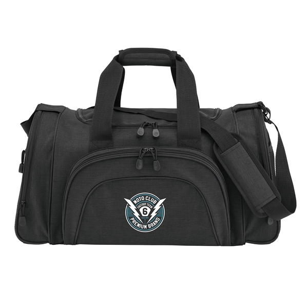 22" Elite travel duffel bag made with upscale 600 denier heather... from ASI 86565 Seville Gear
