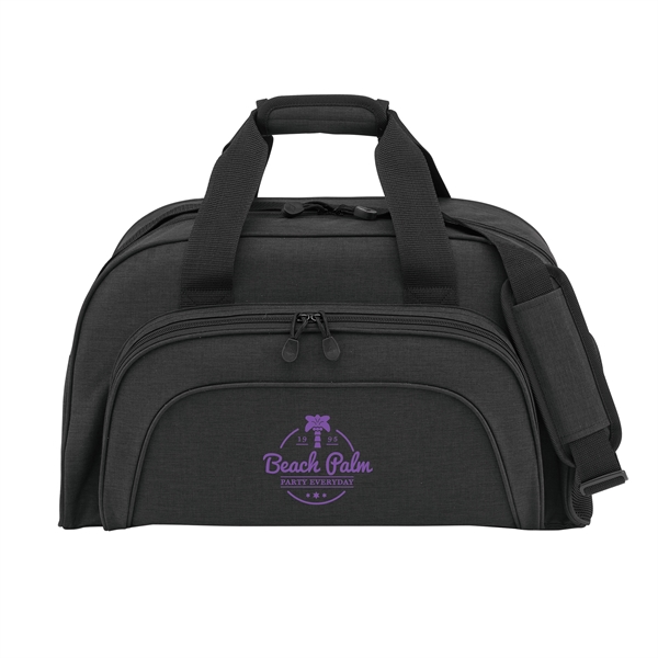 20" Elite clubhouse duffel bag made with upscale 600 denier heather... from ASI 86565 Seville Gear