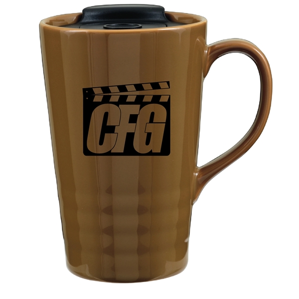 16 Oz. ceramic made Zen Mug.... from ASI 74245 Nordic Co Inc