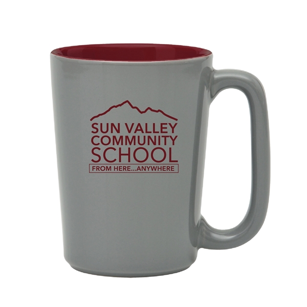 Ceramic made 16 Oz. Slat Series Mug.... from ASI 74245 Nordic Co Inc / Nordic Promos