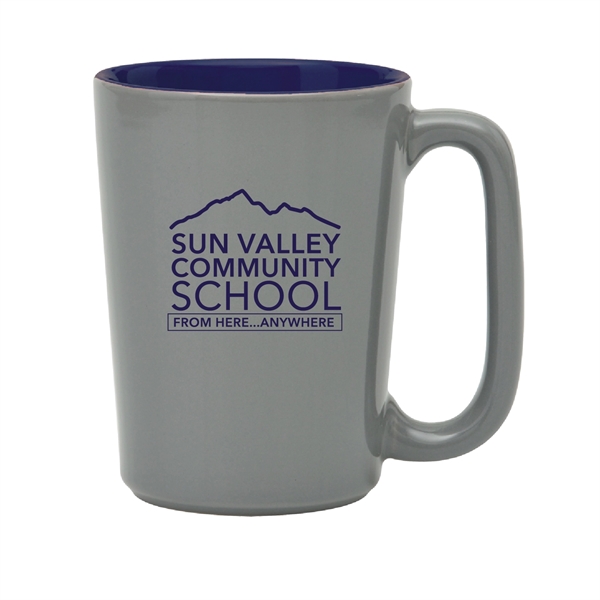 Ceramic made 16 Oz. Slat Series Mug.... from ASI 74245 Nordic Co Inc / Nordic Promos