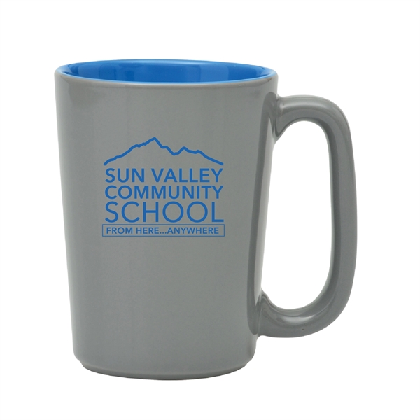 Ceramic made 16 Oz. Slat Series Mug.... from ASI 74245 Nordic Co Inc / Nordic Promos