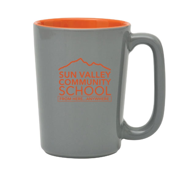 Ceramic made 16 Oz. Slat Series Mug.... from ASI 74245 Nordic Co Inc / Nordic Promos