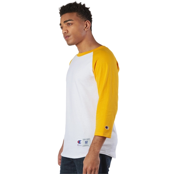Champion adult raglan t-shirt with 3/4 sleeves.... from ASI 34063 alphabroder
