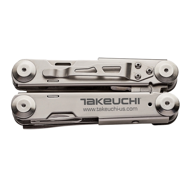 4" closed full-sized multi tool with all stainless-steel body and implements.... from ASI 46170 Compass Industries Inc