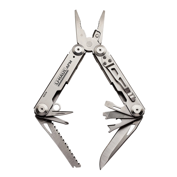 4" closed full-sized multi tool with all stainless-steel body and implements.... from ASI 46170 Compass Industries Inc