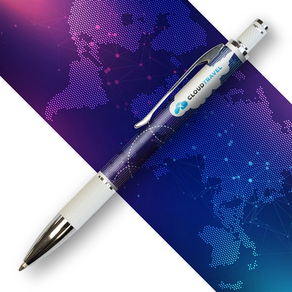 This Pen is a Click-Action light weight & high-tech Styled pen... from ASI 61966 HPG / Hub Pen