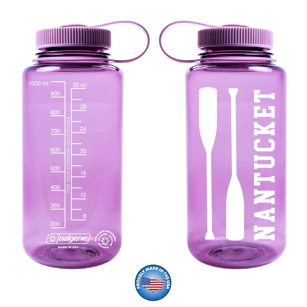 Nalgene Sustain 32 ounce made with 50% recycled material.  Imprint... from ASI 74245 Nordic Co Inc / Nordic Promos