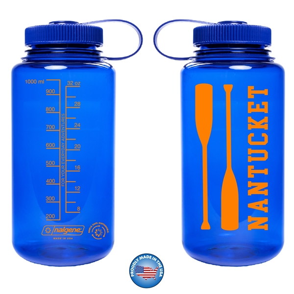 Nalgene Sustain 32 ounce made with 50% recycled material.  Imprint... from ASI 74245 Nordic Co Inc / Nordic Promos