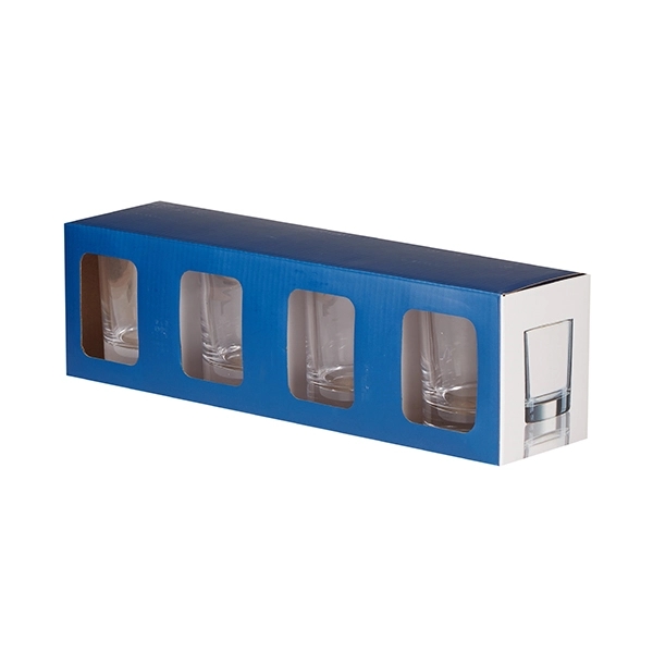 Set of four 10-ounce on the rocks glasses in retail box.... from ASI 57800 Gordon Sinclair / Gordon Sinclair®