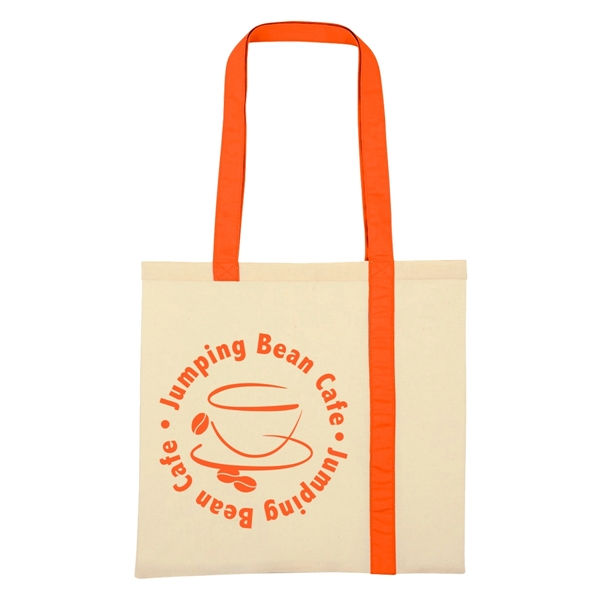 Striped Economy Cotton Canvas Tote.  5 oz. Canvas.  29"... from ASI 61125 Hit Promotional Products / Hit®