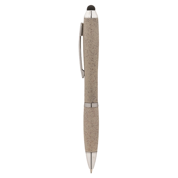 Wheat Straw Ballpoint Stylus Pen... from ASI 31517 Admart Products / Admart Line