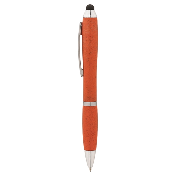 Wheat Straw Ballpoint Stylus Pen... from ASI 31517 Admart Products / Admart Line