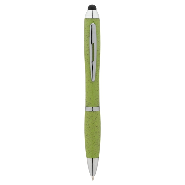 Wheat Straw Ballpoint Stylus Pen... from ASI 31517 Admart Products / Admart Line