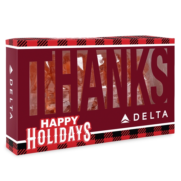 Champagne Gummy Bears With Thanks Die Cut Box.... from ASI 44900 NC Custom (CI/Lanco) / Chocolate Inn