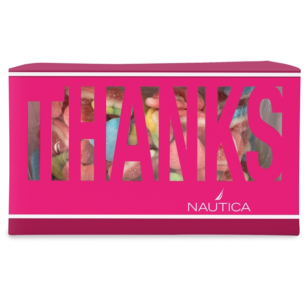 Triple layer hearts in Thanks die cut box.... from ASI 44900 NC Custom (CI/Lanco)