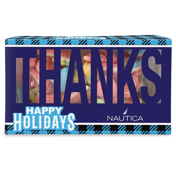 Triple layer hearts in Thanks die cut box.... from ASI 44900 NC Custom (CI/Lanco)