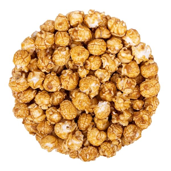 Caramel popcorn and mini milk chocolate pretzels in an acetate tube... from ASI 44900 NC Custom (CI/Lanco)