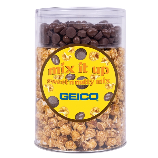 Caramel popcorn and a mix of mini peanut butter cups and... from ASI 44900 NC Custom (CI/Lanco)