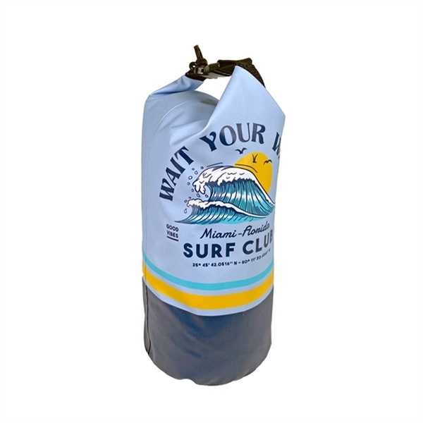 Medium Dry Bag, 13.75"H x 5.75"Dia., Heavy Duty Water Proof Vinyl,... from ASI 67557 LimeLight Ent / Limelight USA