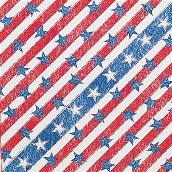 22" x 22" denim American flag bandanna made of 100% cotton.... from ASI 44020 Bandanna Promotions By CARO-LINE / Bandanna Promotions
