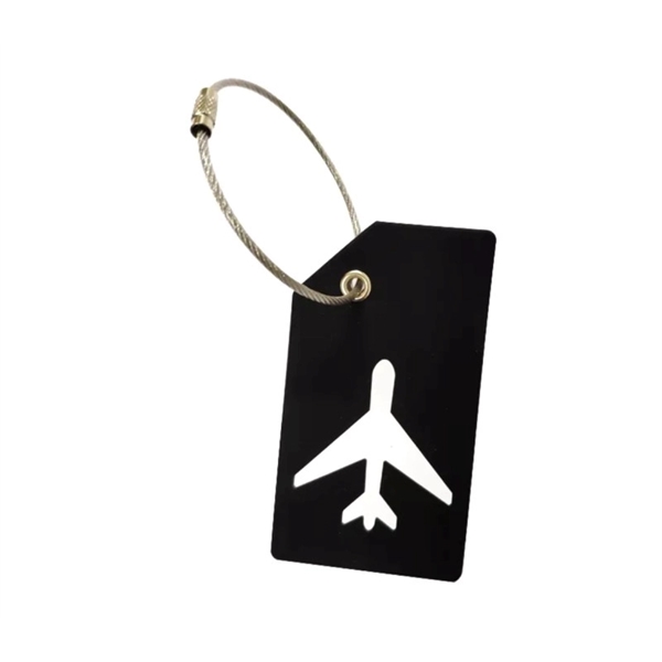 Soft PVC luggage tag with wire and name card plus free... from ASI 37218 Athena Promo (tm)