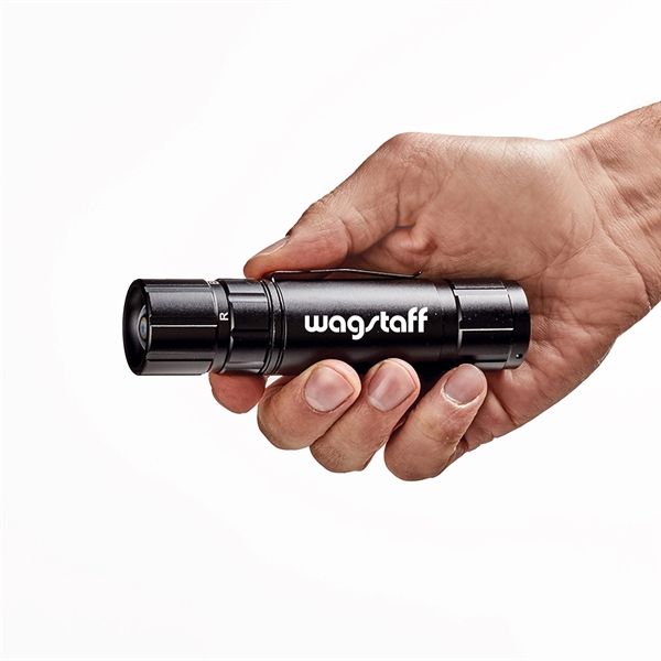 5" long sturdy LED flashlight with 4 color changing modes: Blue,... from ASI 46170 Compass Industries Inc