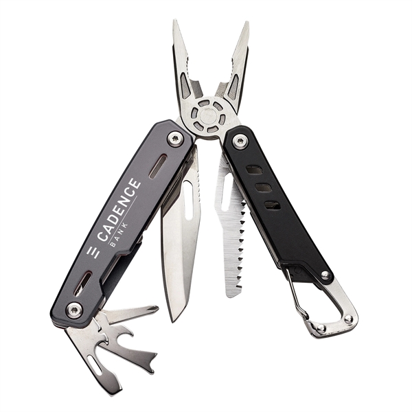 4" closed full-sized multi tool, with a stylish two-tone handle and... from ASI 46170 Compass Industries Inc