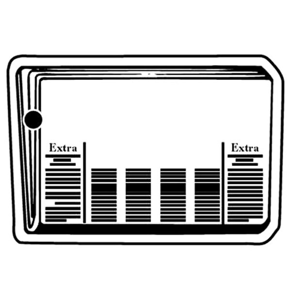 Key Tags - Soft Vinyl - Spot Color Screen Print -... from ASI 80210 Quikey Mfg Co Inc