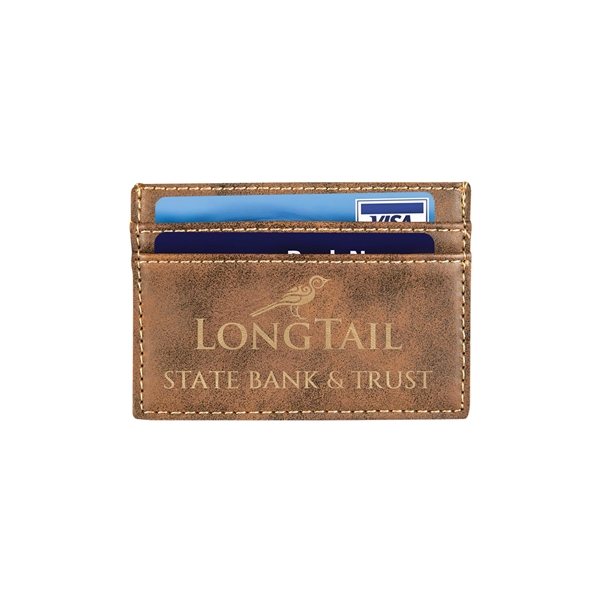 4" x 2 3/4" x 1/8" Leatherette Wallet. Available in 7... from ASI 74601 Calico