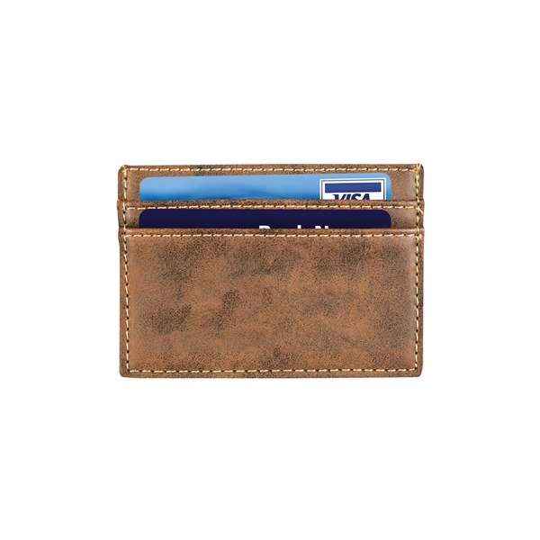4" x 2 3/4" x 1/8" Leatherette Wallet. Available in 7... from ASI 74601 Calico
