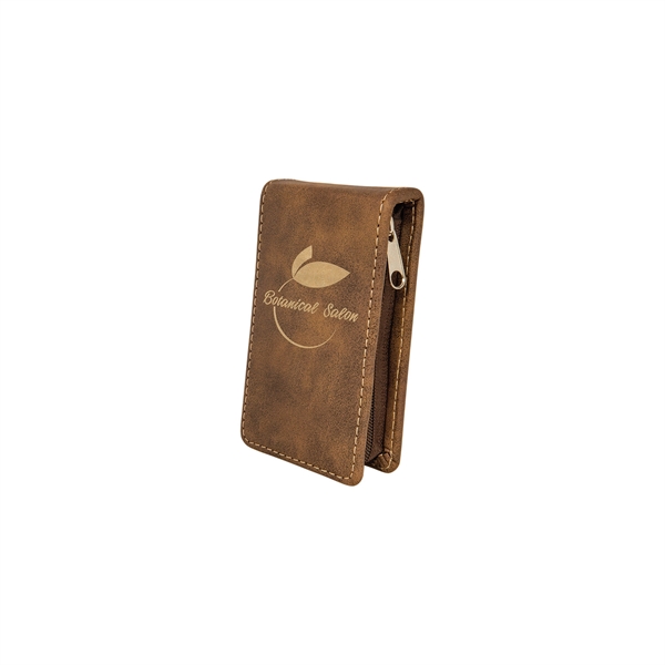 4 1/4" x 2 1/2" x 7/8" Leatherette Manicure Set.... from ASI 74601 Calico