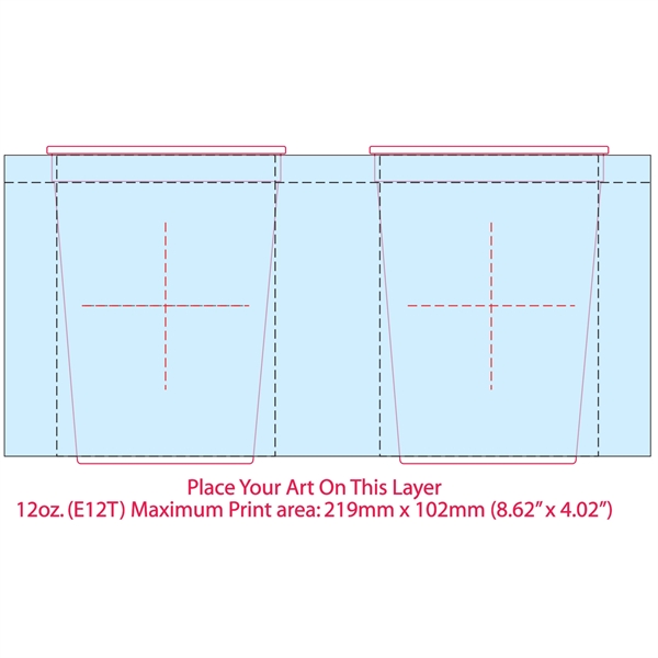 ColorCraze Full Color Stadium Cups... from ASI 80060 VisionUSA