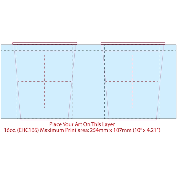 ColorCraze Full Color Stadium Cups... from ASI 80060 VisionUSA