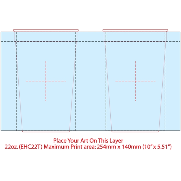 ColorCraze Full Color Stadium Cups... from ASI 80060 VisionUSA