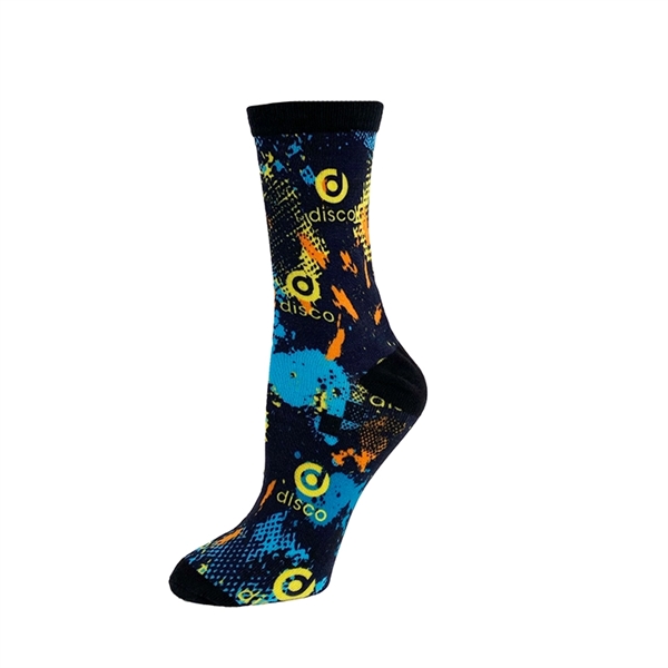 Price includes 360 degree direct digital printing, Socks fit feet that... from ASI 67557 LimeLight Ent / Limelight USA