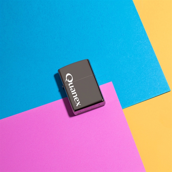 Famous Zippo Windproof Lighter. Made In the USA. The high-polish black... from ASI 46170 Compass Industries Inc