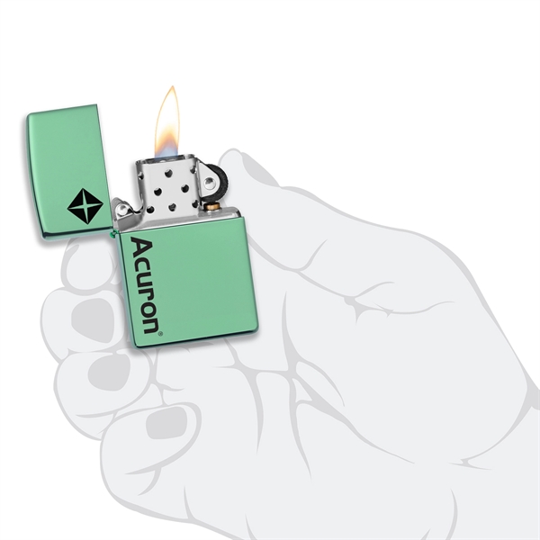 Famous Zippo Windproof Lighter. Made In the USA. The smooth high-polish... from ASI 46170 Compass Industries Inc