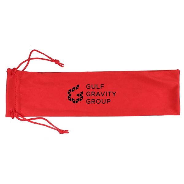 This convenient polyester drawstring pouch is perfect for carrying eyeglasses, reusabale... from ASI 52710 Lincoln Line