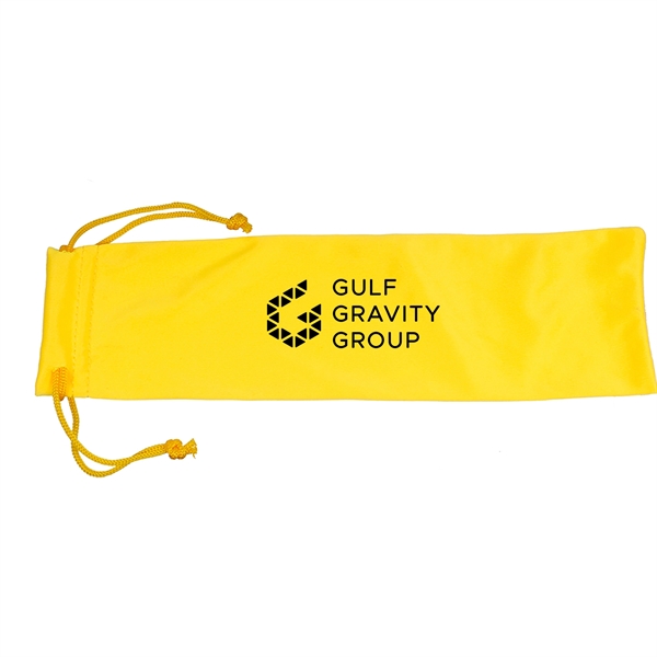 This convenient polyester drawstring pouch is perfect for carrying eyeglasses, reusabale... from ASI 52710 Lincoln Line