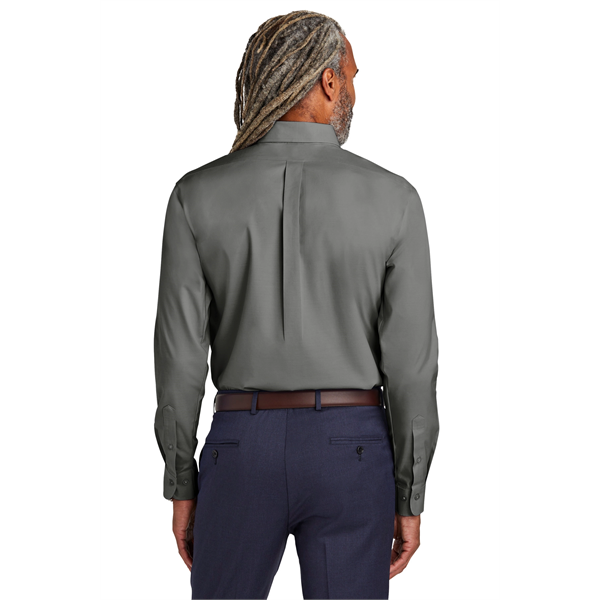 Brooks Brothers Wrinkle-Free Stretch Pinpoint Shirt... from ASI 84863 SanMar