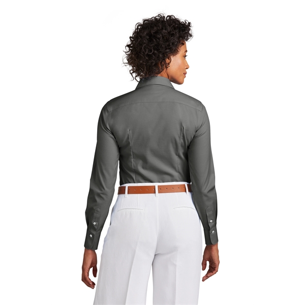 Brooks Brothers Women's Wrinkle-Free Stretch Pinpoint Shirt... from ASI 84863 SanMar