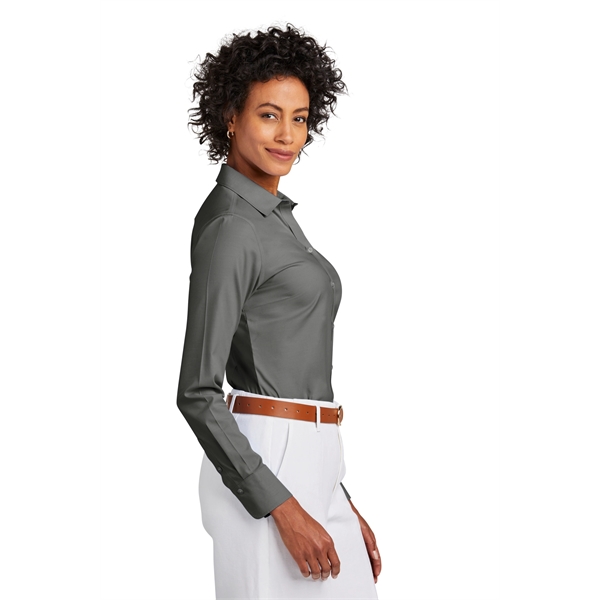 Brooks Brothers Women's Wrinkle-Free Stretch Pinpoint Shirt... from ASI 84863 SanMar