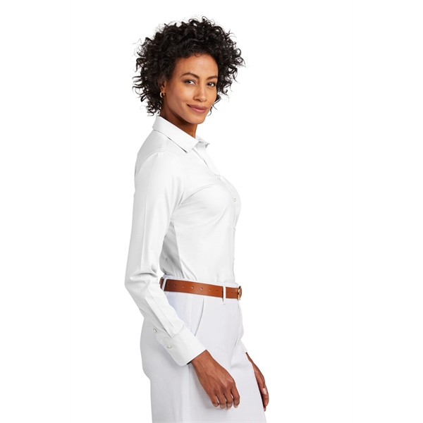 Brooks Brothers Women's Wrinkle-Free Stretch Pinpoint Shirt... from ASI 84863 SanMar