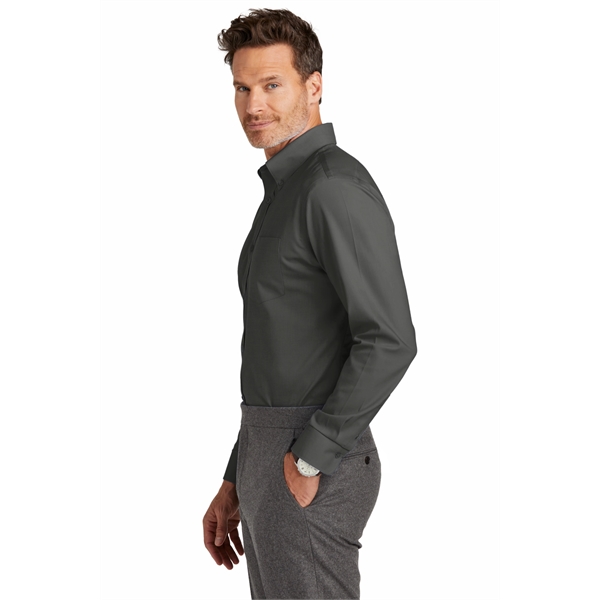 Brooks Brothers Wrinkle-Free Stretch Nailhead Shirt... from ASI 84863 SanMar