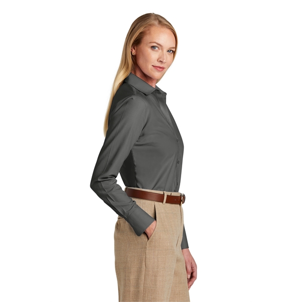 Brooks Brothers Women's Wrinkle-Free Stretch Nailhead Shirt... from ASI 84863 SanMar