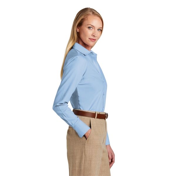 Brooks Brothers Women's Wrinkle-Free Stretch Nailhead Shirt... from ASI 84863 SanMar