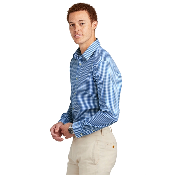 Brooks Brothers Tech Stretch Patterned Shirt... from ASI 84863 SanMar
