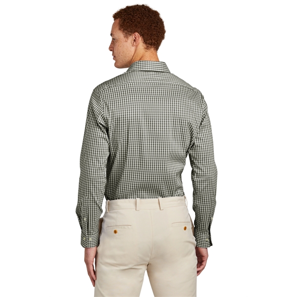 Brooks Brothers Tech Stretch Patterned Shirt... from ASI 84863 SanMar