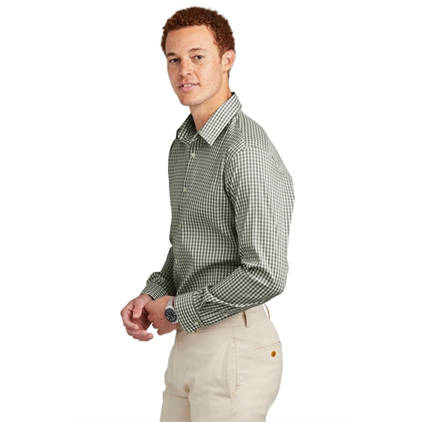 Brooks Brothers Tech Stretch Patterned Shirt... from ASI 84863 SanMar